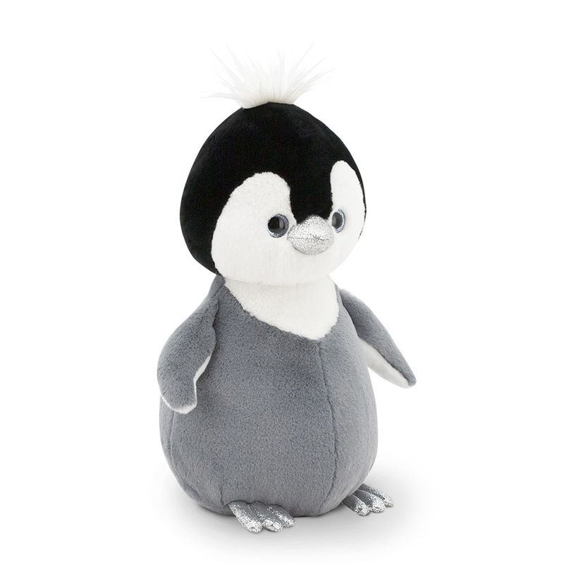 Fluffy the Grey Penguin 22 cm