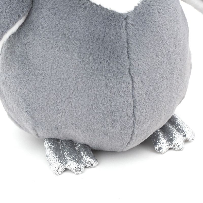 Fluffy the Grey Penguin 22 cm