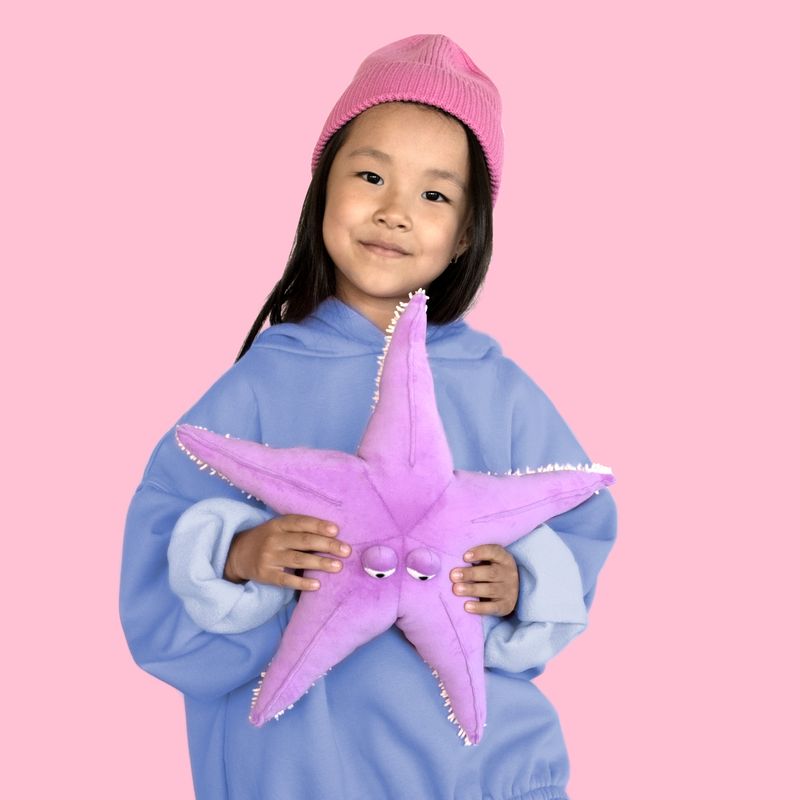 Plush Toy, Purple Sea Star 35 cm