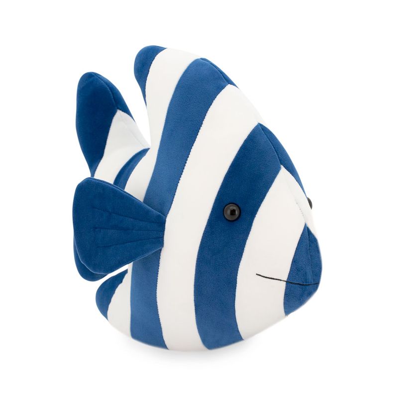 Plush toy, Striped Fish - Blue