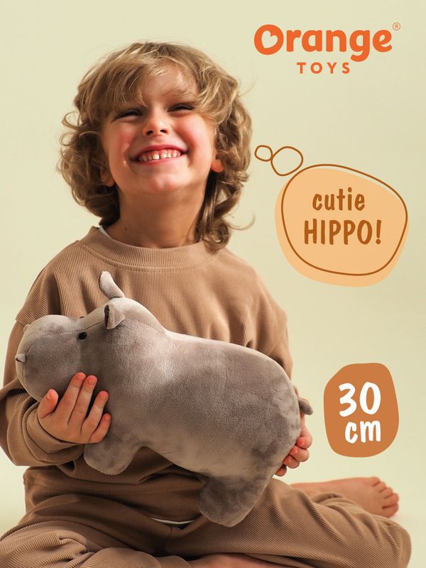 Soft toy, Hippo 30