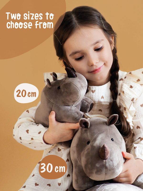 Soft toy, Rhino 20
