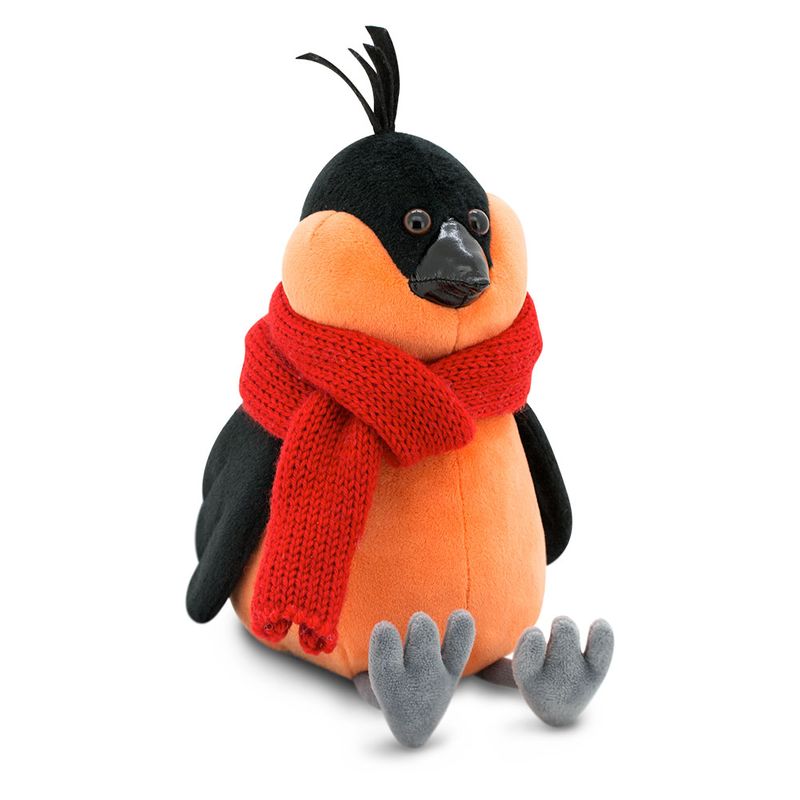 Bob the Bullfinch: Red Scarf 20 cm