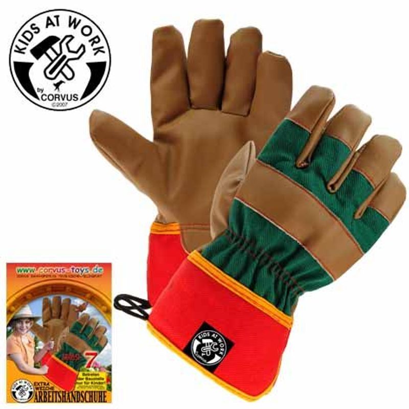Working gloves artificial leather size 7