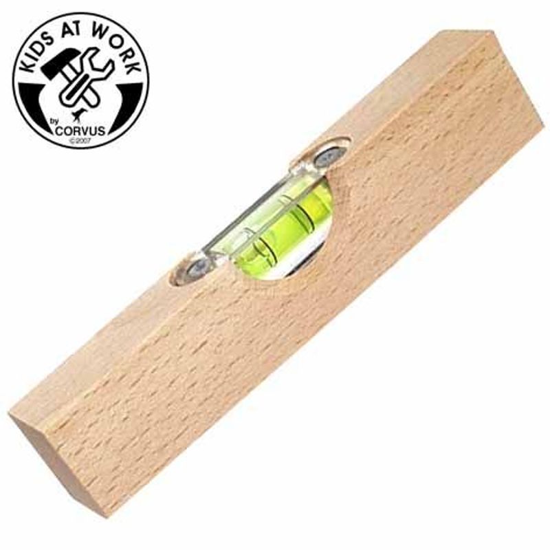 Wooden spirit level