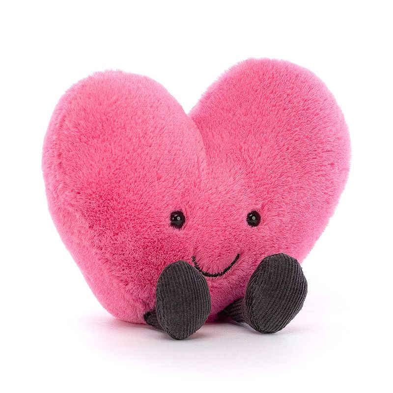 Amuseable Hot Pink Heart Small