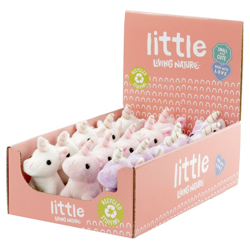 Little Living Nature Buddies Unicorn Stuffed Animals