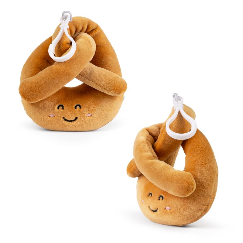 LITTLE Living Nature Clips Coffee Shop Plush Keyrings