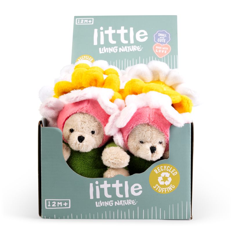 LITTLE Living Nature Play Flower Plush