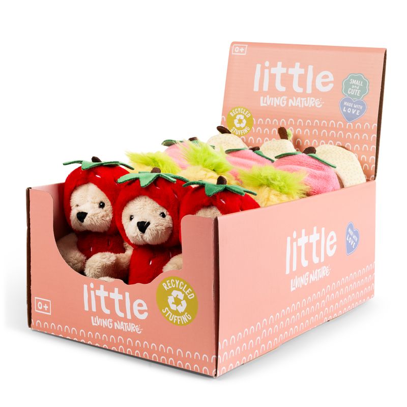 LITTLE Living Nature Play Fruit Plush