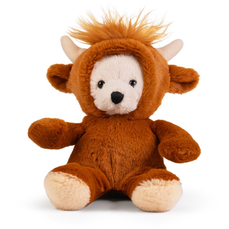 LITTLE Dress Up Bear - Highland Cow