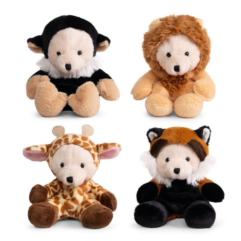 Little Living Nature Play Safari Animal Plush