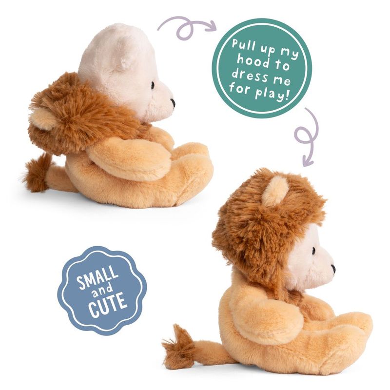 Little Living Nature Play Safari Animal Plush