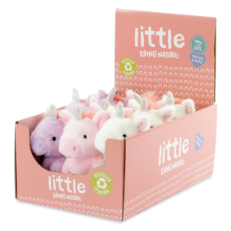 Little Living Nature Snugglies Unicorn Animal Plush