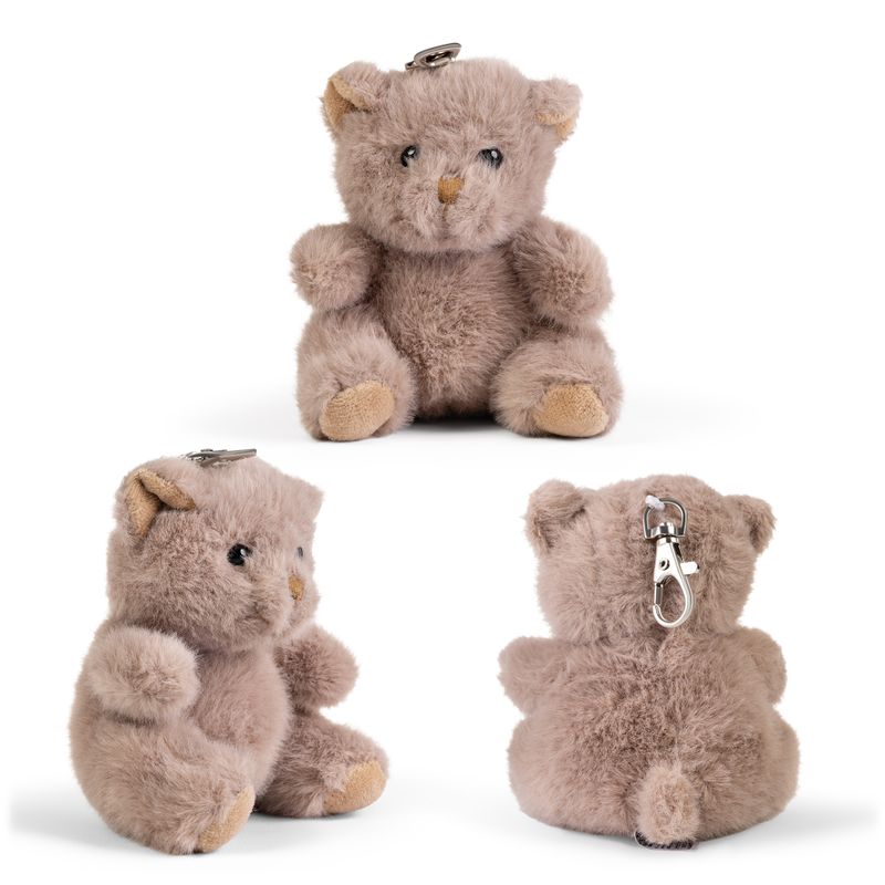LITTLE Living Nature Clips Teddy Stuffed Animals Keyrings