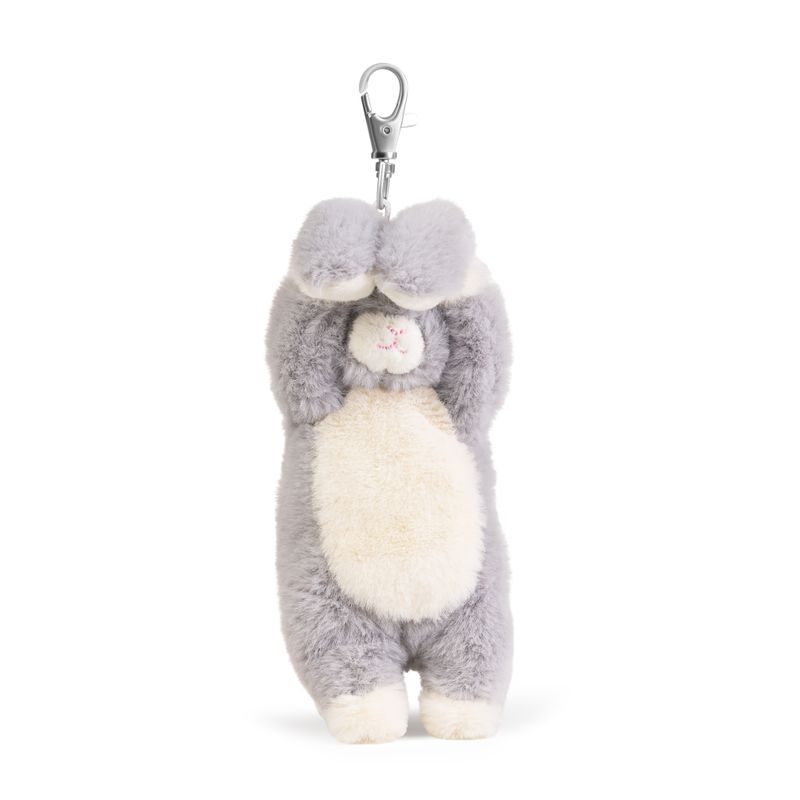 LITTLE Living Nature Clips Bunny Stuffed Animals Keyrings