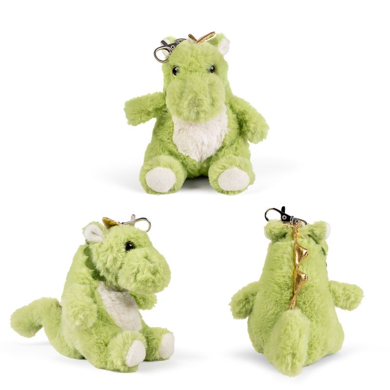 LITTLE Living Nature Clips Dragon Stuffed Animals Keyrings