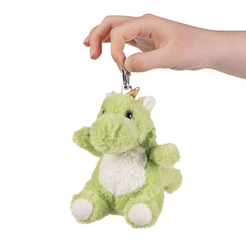 LITTLE Living Nature Clips Dragon Stuffed Animals Keyrings
