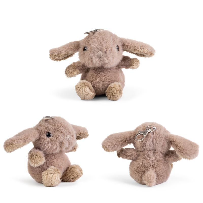 LITTLE Living Nature Clips Rabbit Stuffed Animals Keyrings