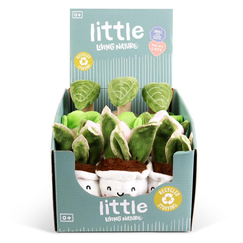 LITTLE Living Nature Green Plant Plush