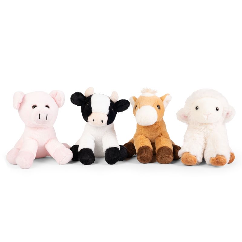 Little Living Nature Farm Animals Plush Collection