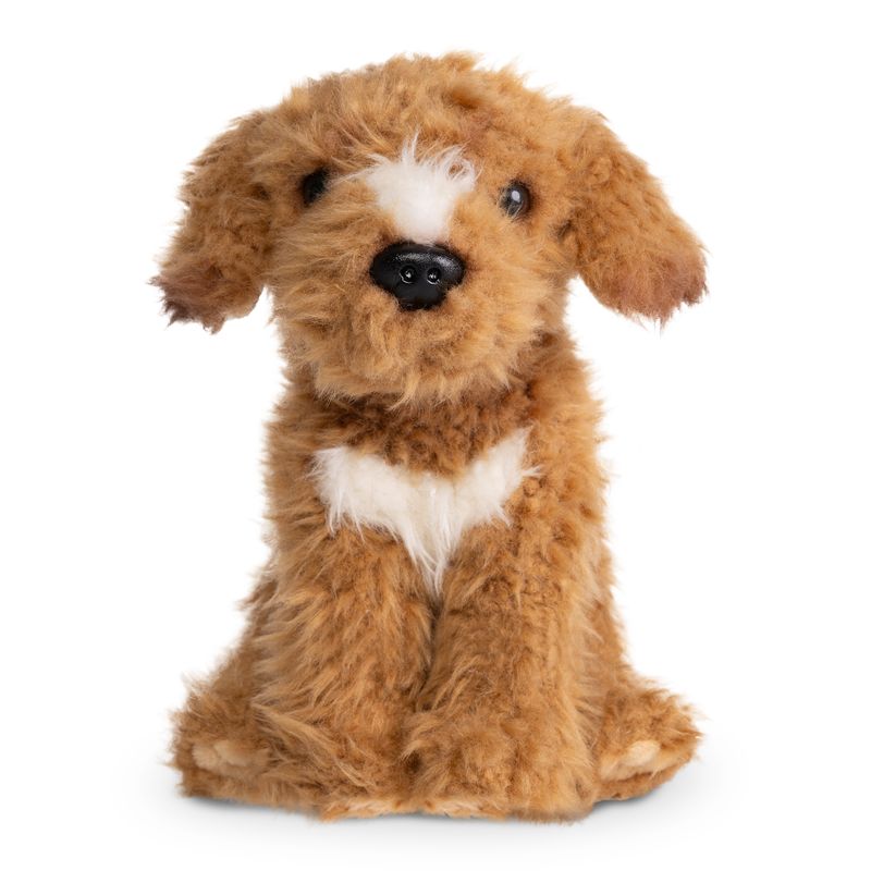 Living Nature Labradoodle Brown Plush Toy