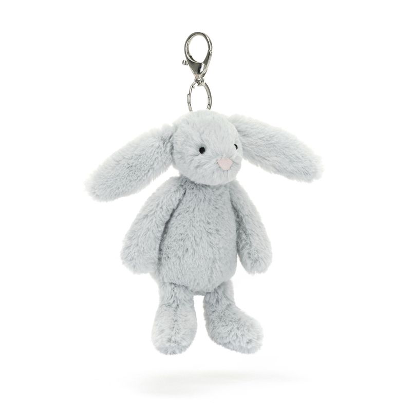 Bashful Silver Bunny Bag Charm