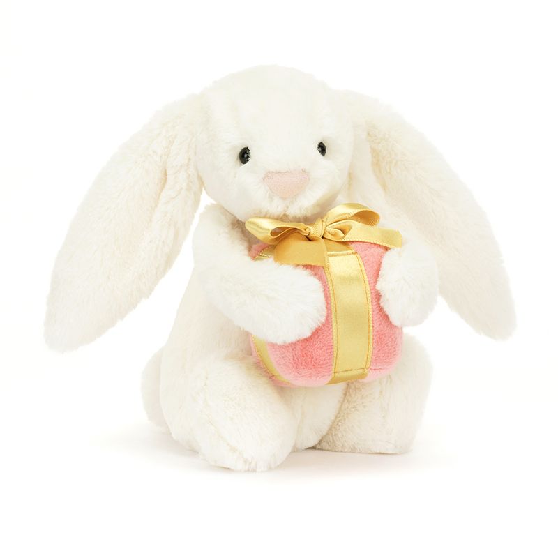 Bashful Bunny with Present Little