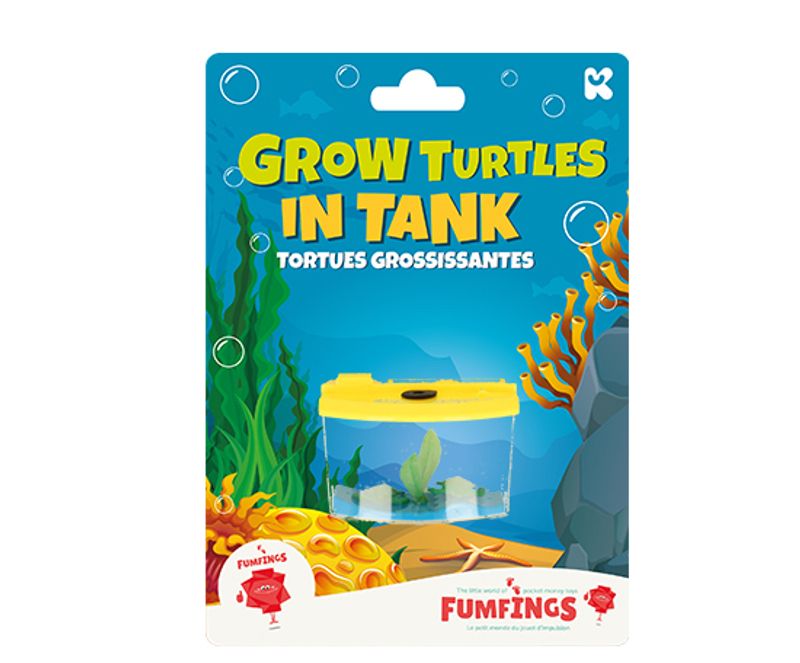 Growing Turtles in Tank