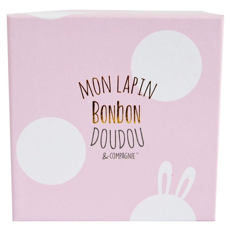 LAPIN BONBON - Booties with Rattle, Pink - 0/6 months