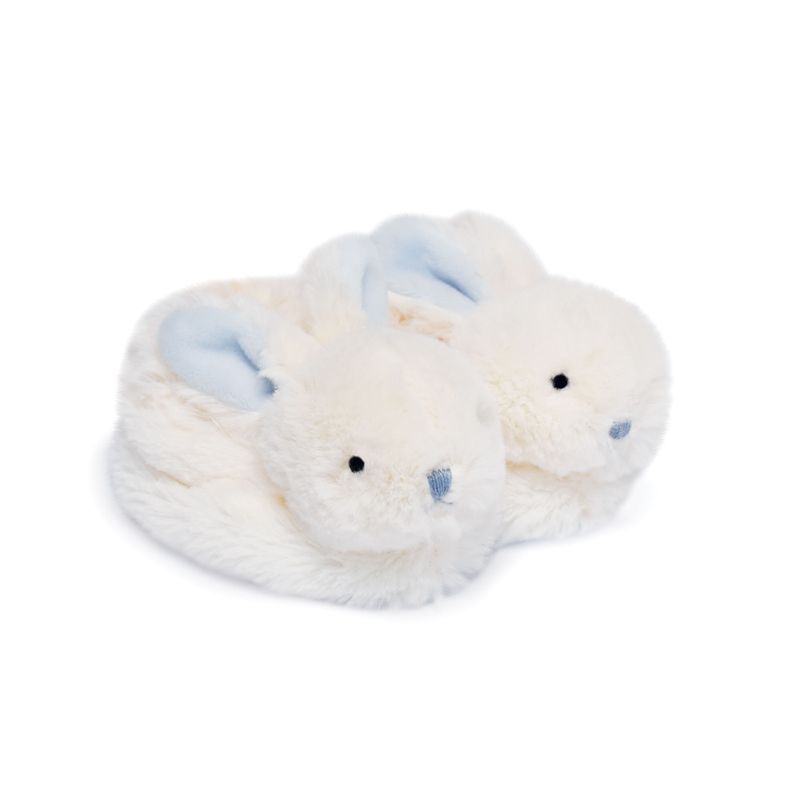 LAPIN BONBON - Booties with Rattle, Blue - 0/6 months