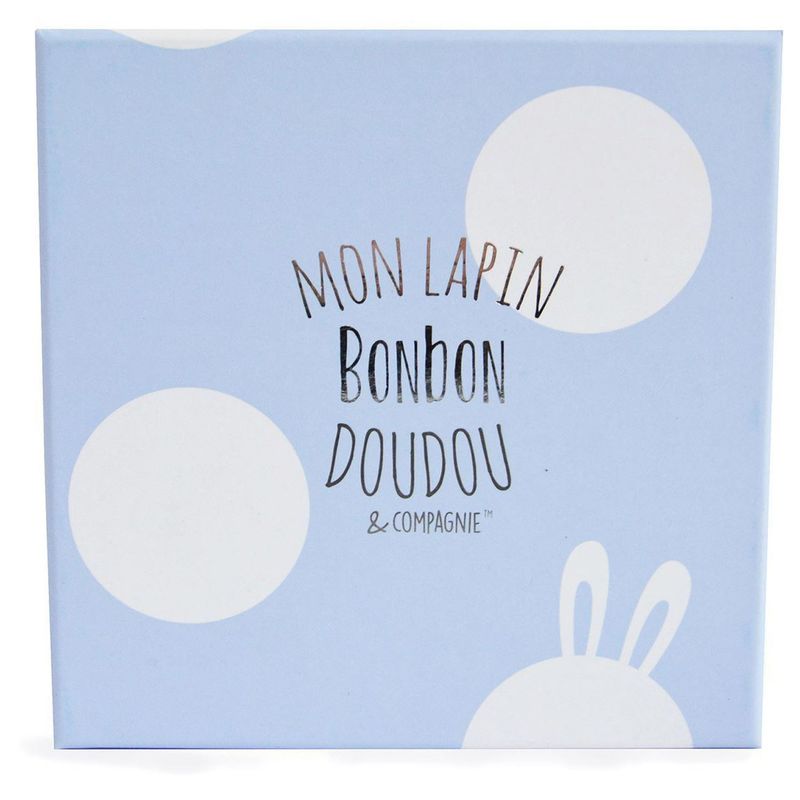 LAPIN BONBON - Booties with Rattle, Blue - 0/6 months