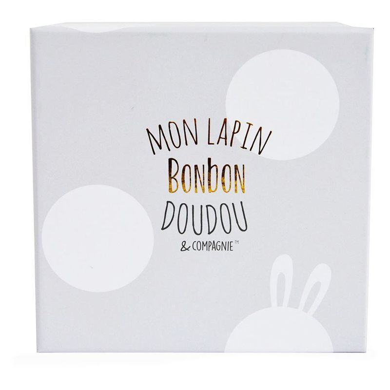 LAPIN BONBON 16 cm - Taupe Bunny
