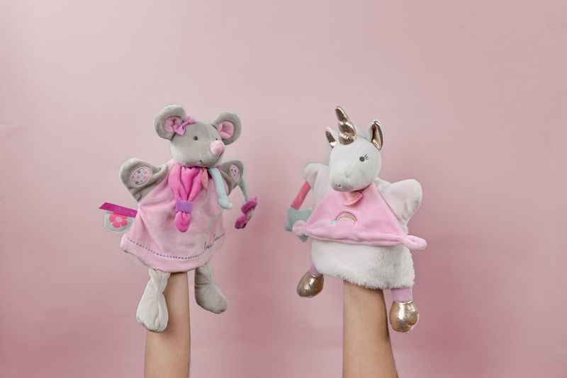 SOOTHER HAND PUPPET - Unicorn