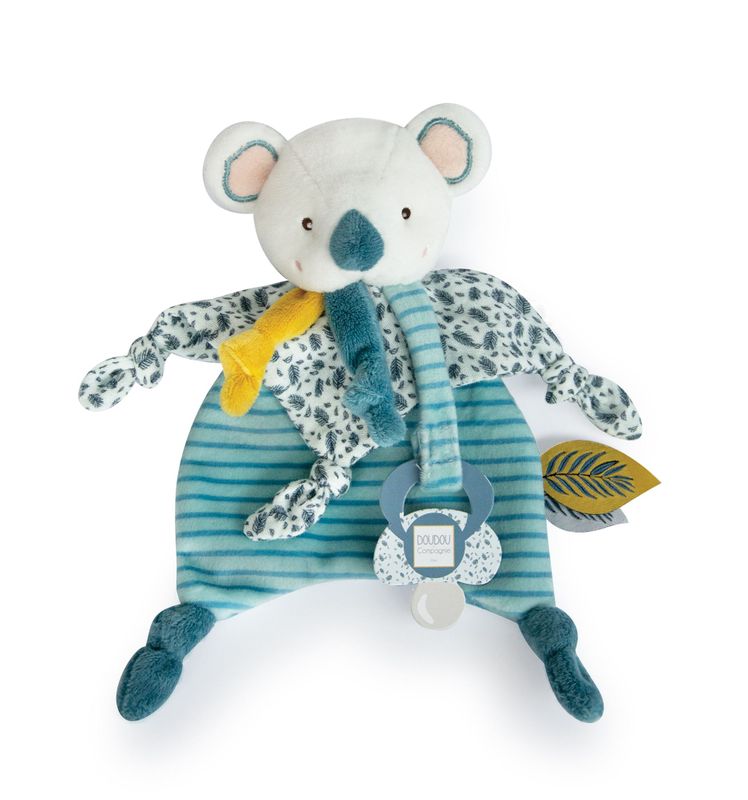 YOCA LE KOALA - Comforter with Pacifier Holder