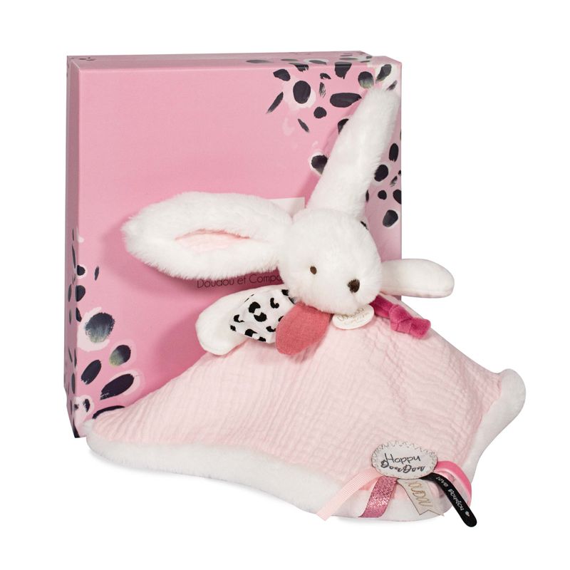 HAPPY BLUSH - Soother Pompom Bunny Pink