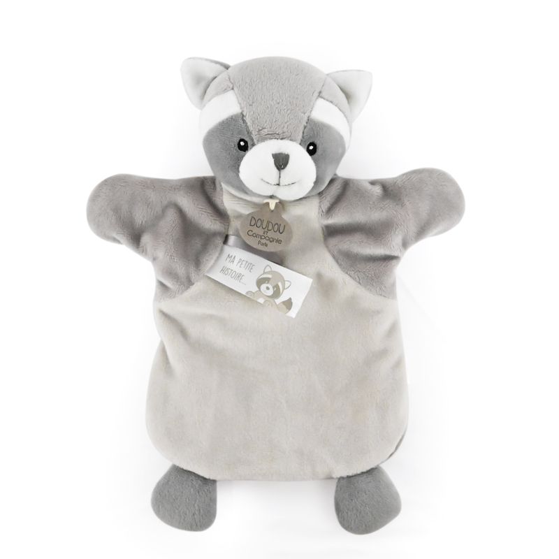 SOOTHER HAND PUPPET - Raccoon