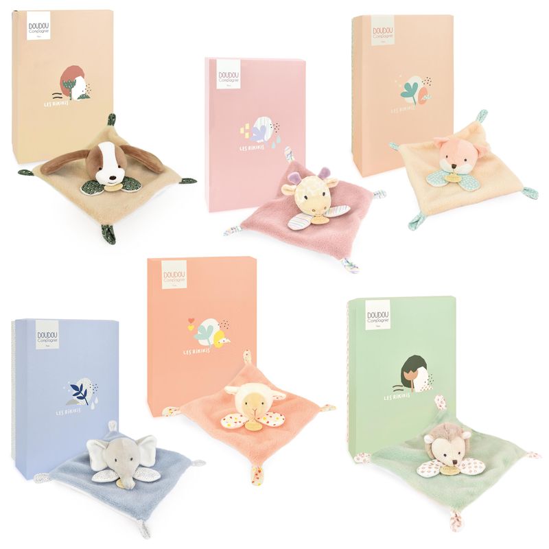 LES RIKIKIS - Doudou assorted soothers