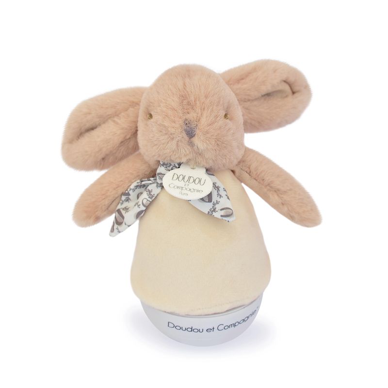 Bunny DOUDOU - Musical Nightlight CULBUTO beige sand