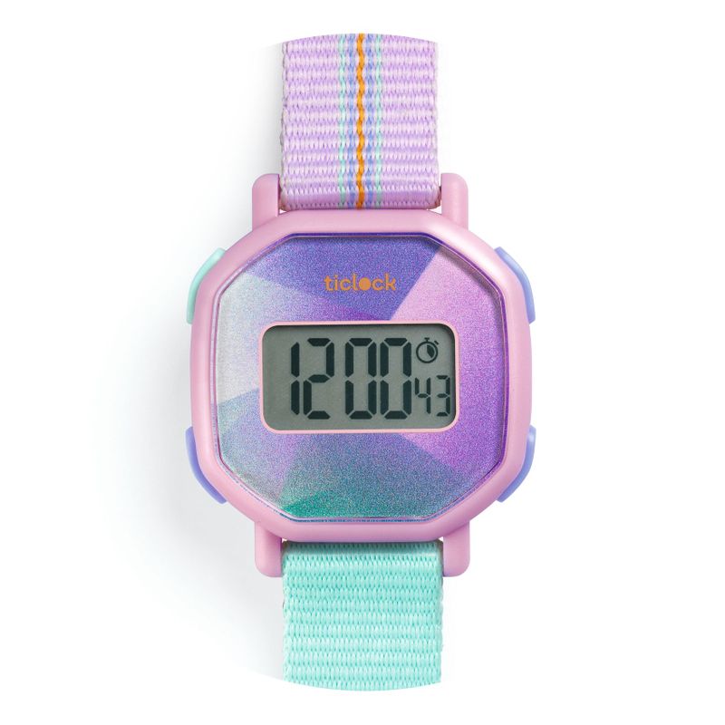 Digital Watch - Purple Prisma