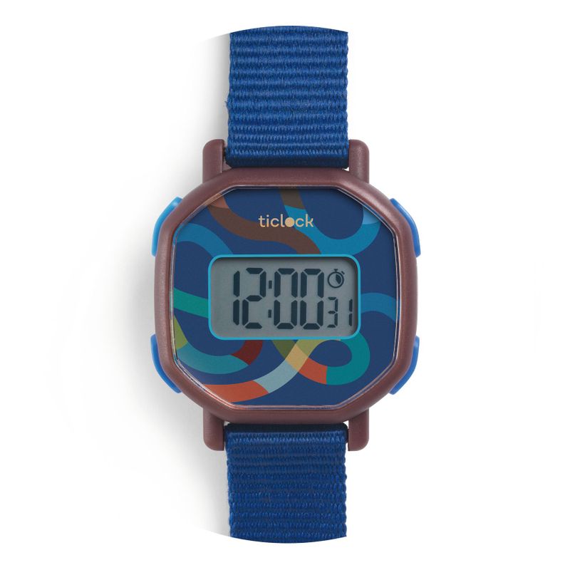 Digital Watch - Blue Volute