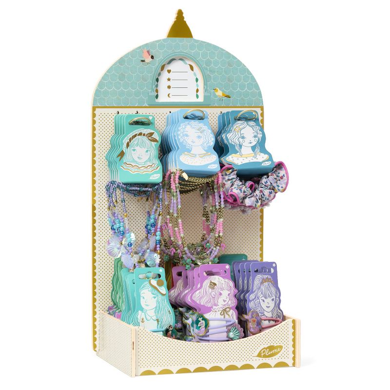 Plume Jewelry and Hair Accessory Display - Small