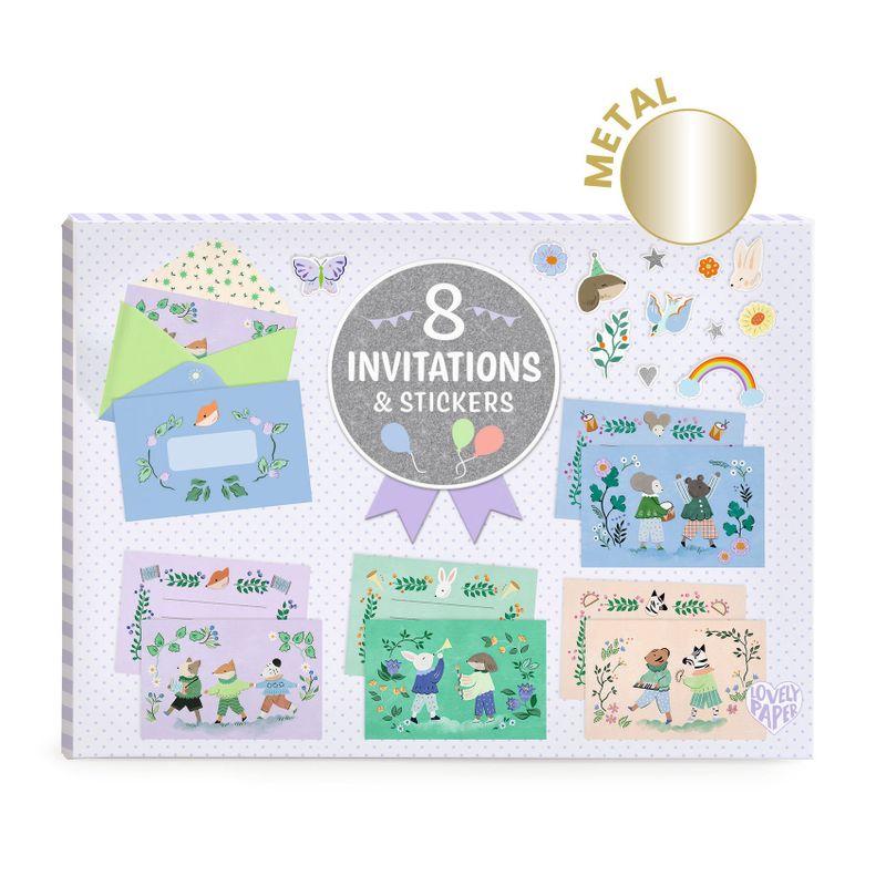 Animal Fanfare Letter Box