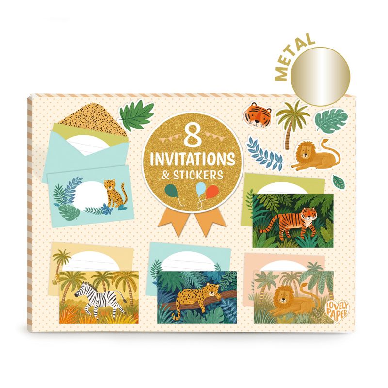 Jungle Animals Letter Box
