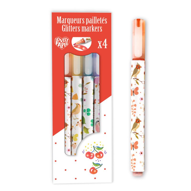 Glitter marker, Tinou