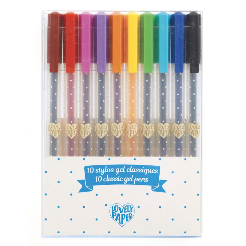 10 classic gel pens