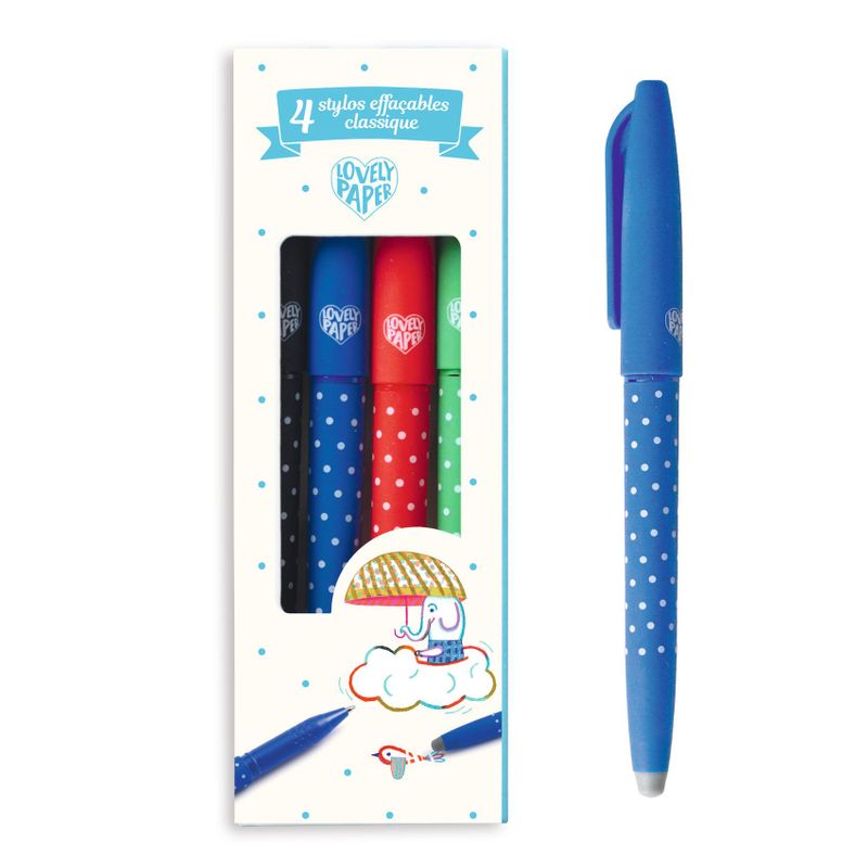4 Classic Erasable Pens