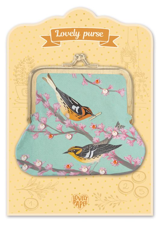 Birds - Lovely purse