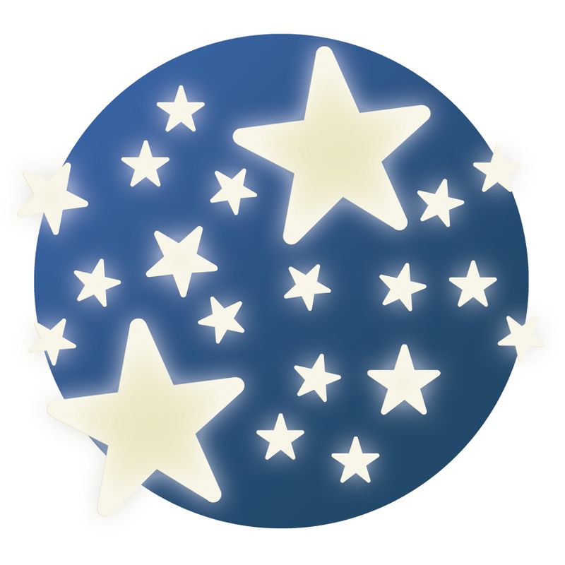 Glow in the Dark Stickers, Stars
