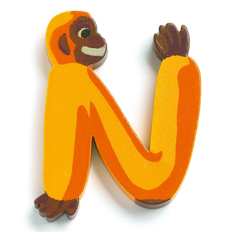 Animal Letters - N